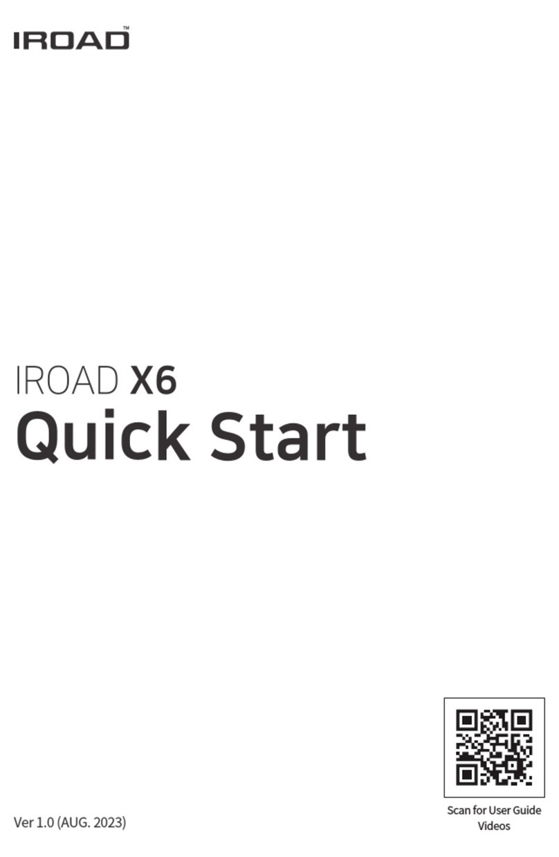 IROAD X6 User manual