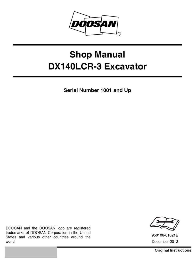 Doosan DX140LCR-3 Shop Manual
