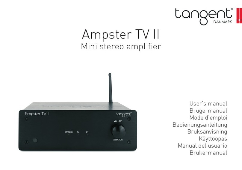 Tangent Ampster TV II user manual