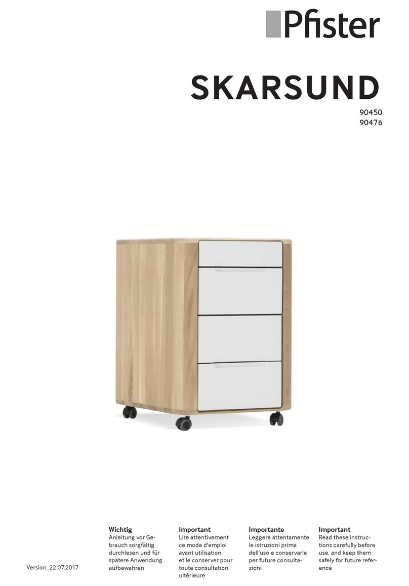 Pfister SKARSUND 90450 manual