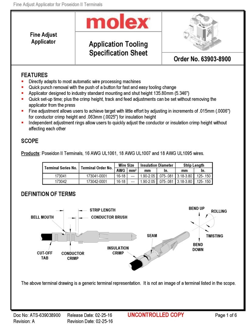 molex 63903-8900 manual