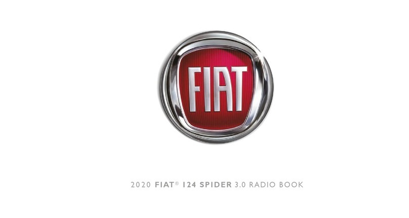 Fiat 124 SPIDER 2020 manual