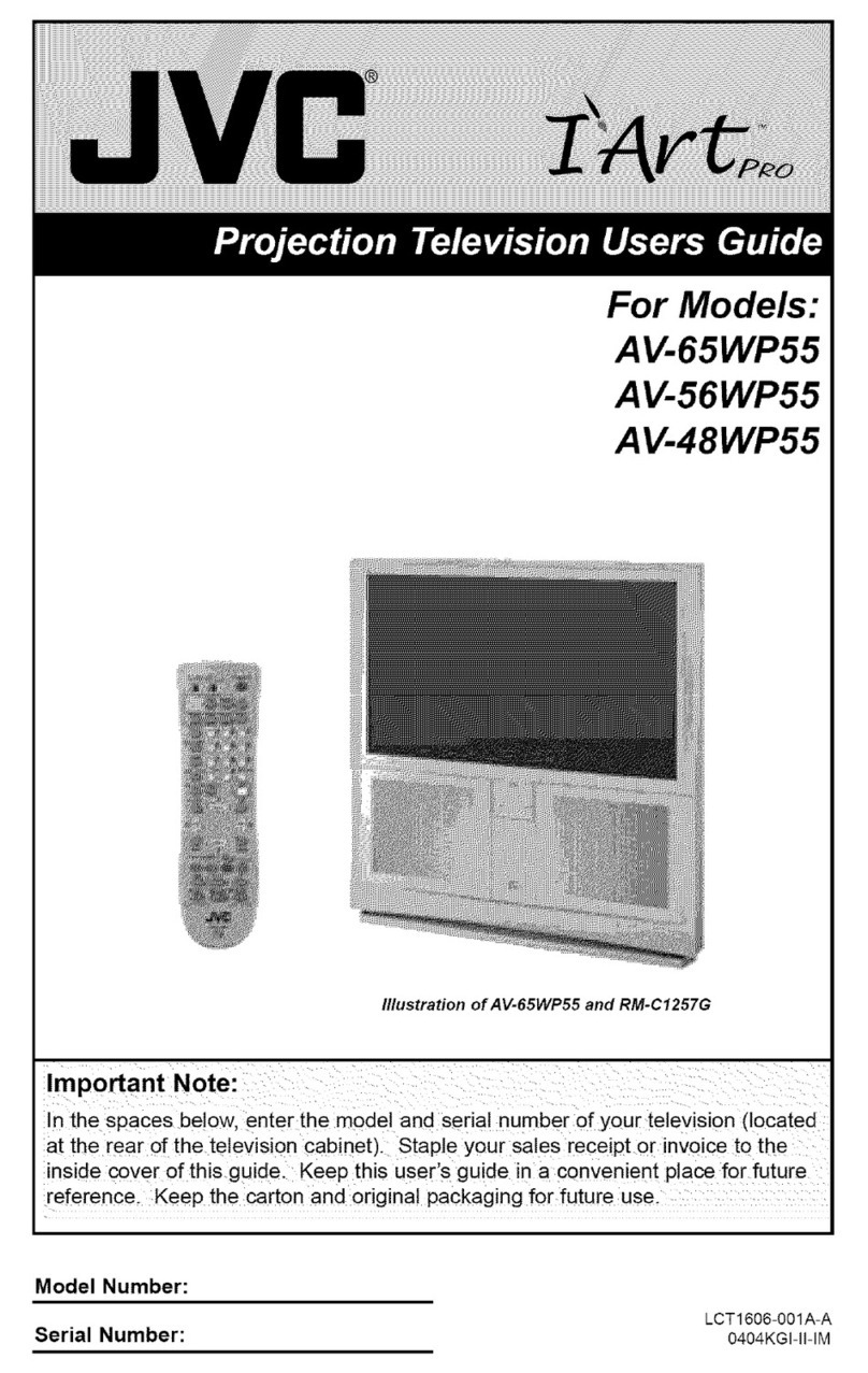 JVC AV-65WP55 User manual