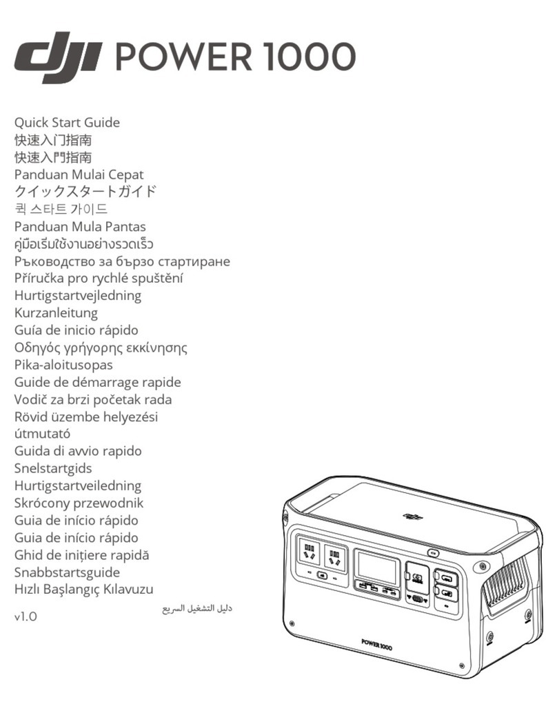 dji POWER 1000 User manual