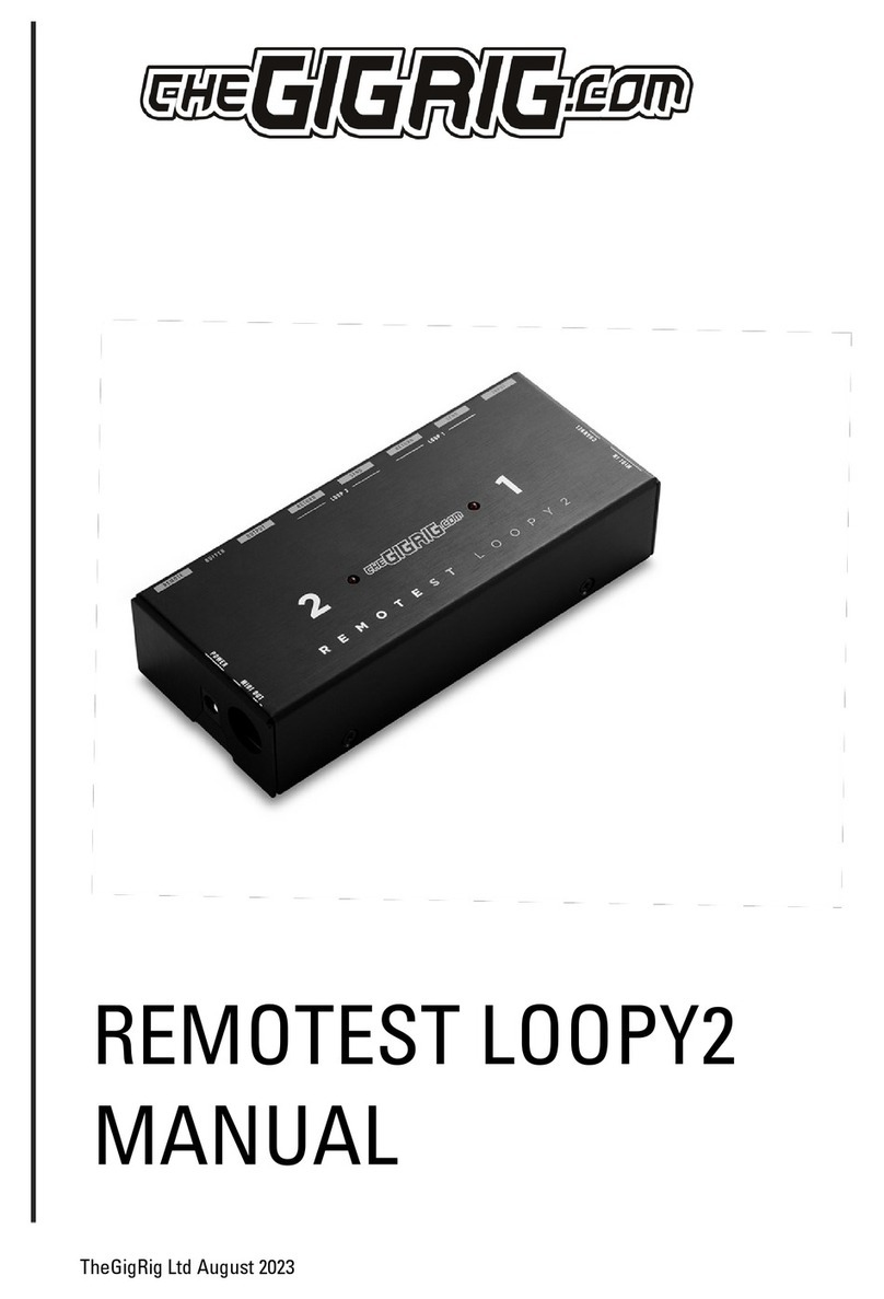 GigRig REMOTEST LOOPY2 manual