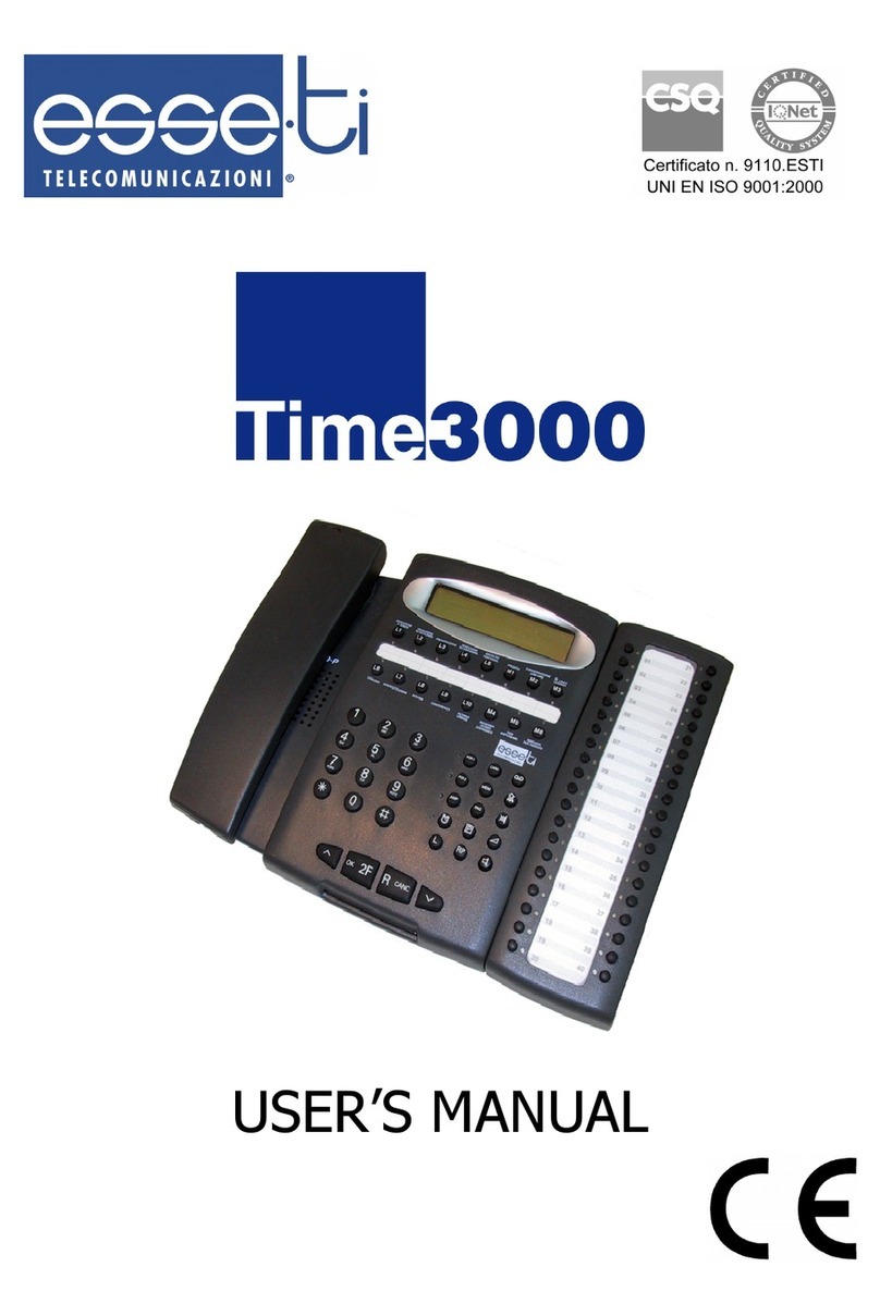 Esse-ti Time3000 user manual