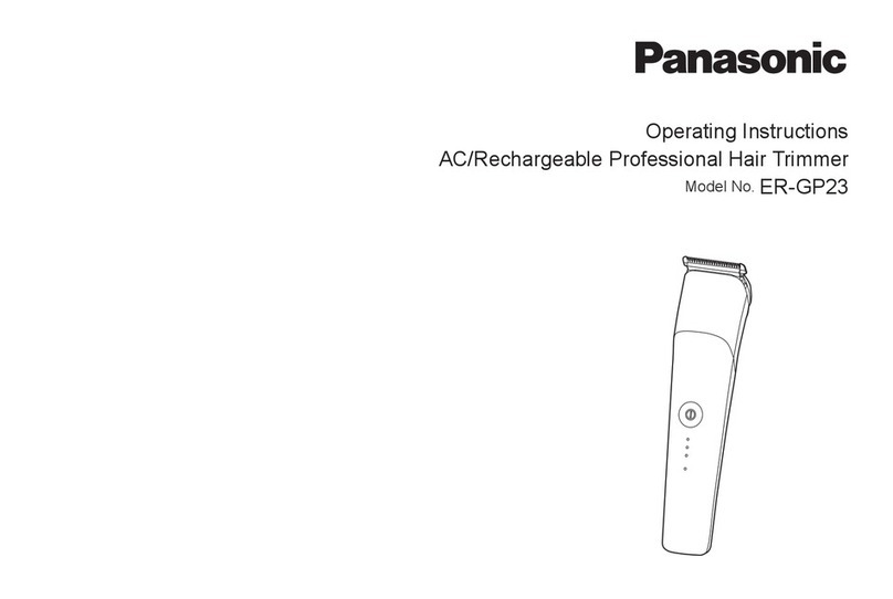 Panasonic ER-GP23 User manual