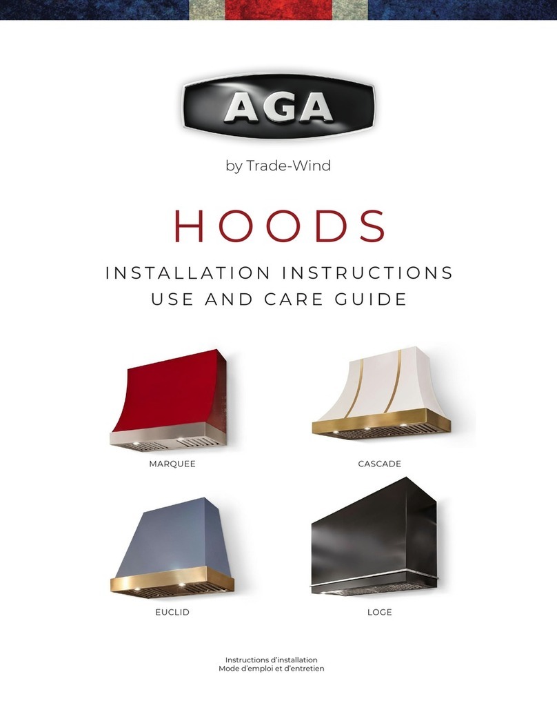Trade-wind AGA MARQUEE User manual
