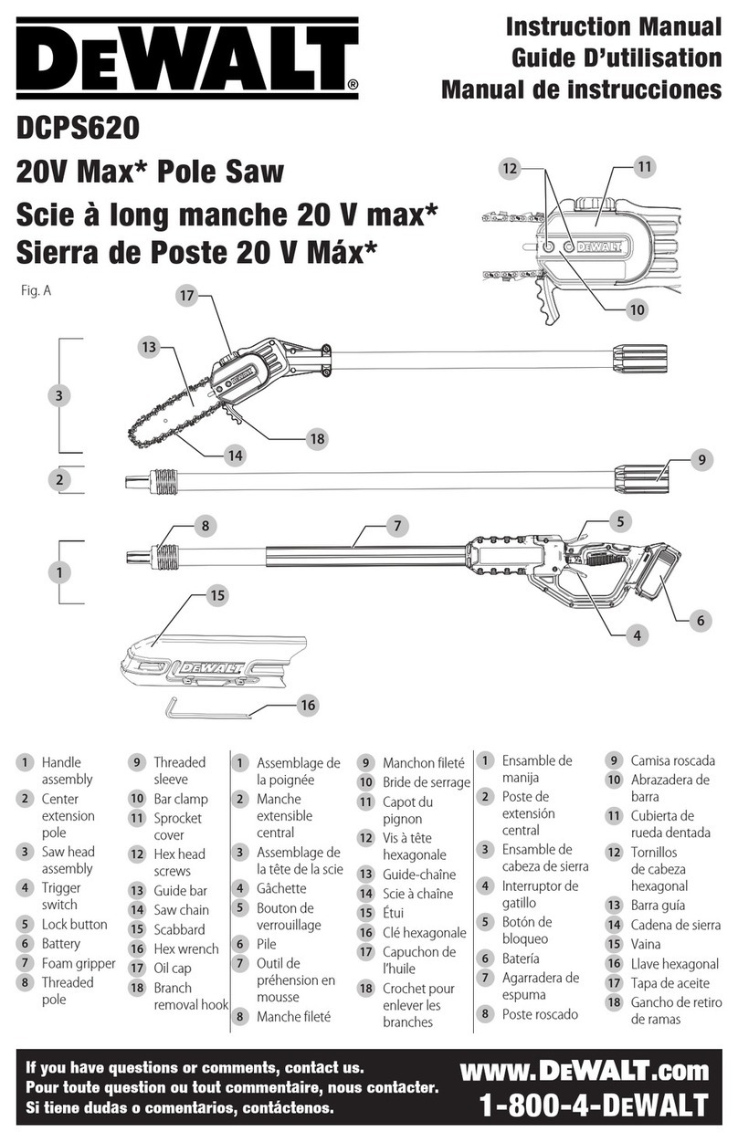 DeWalt DCPS620 instruction manual