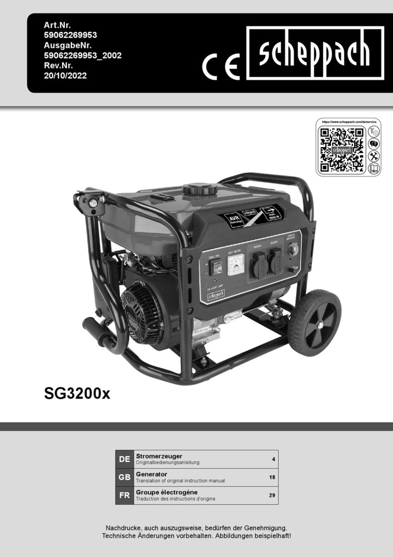 Scheppach SG3200x Instructions for use