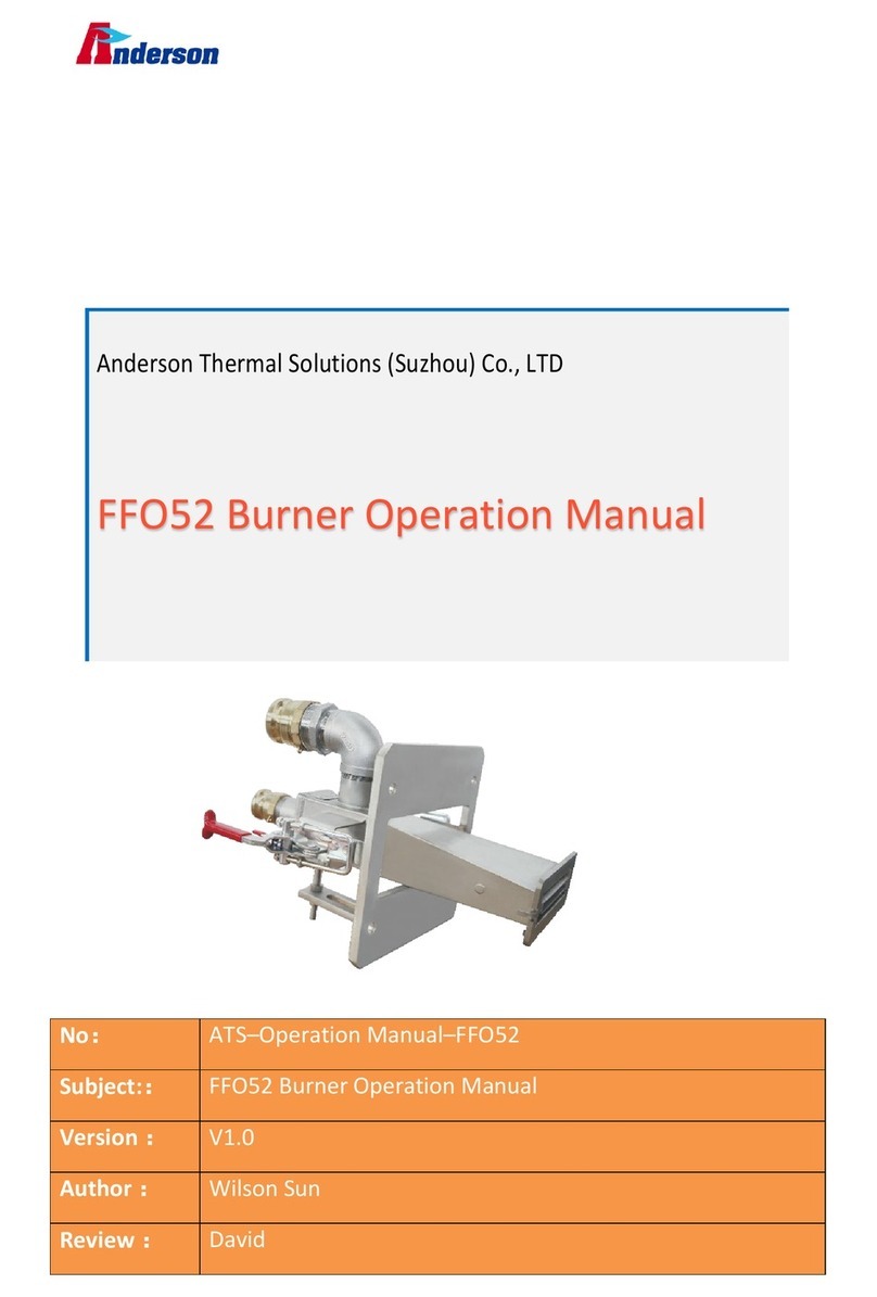 Anderson FFO52 Operation manual