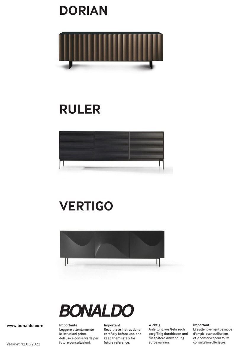 Bonaldo DORIAN CONSOLE manual