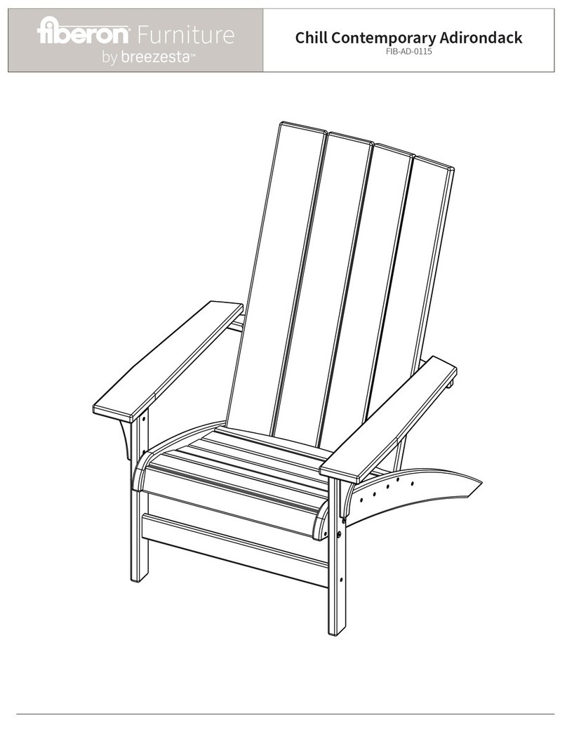 Breezesta fiberon Furniture FIB-AD-0115 manual