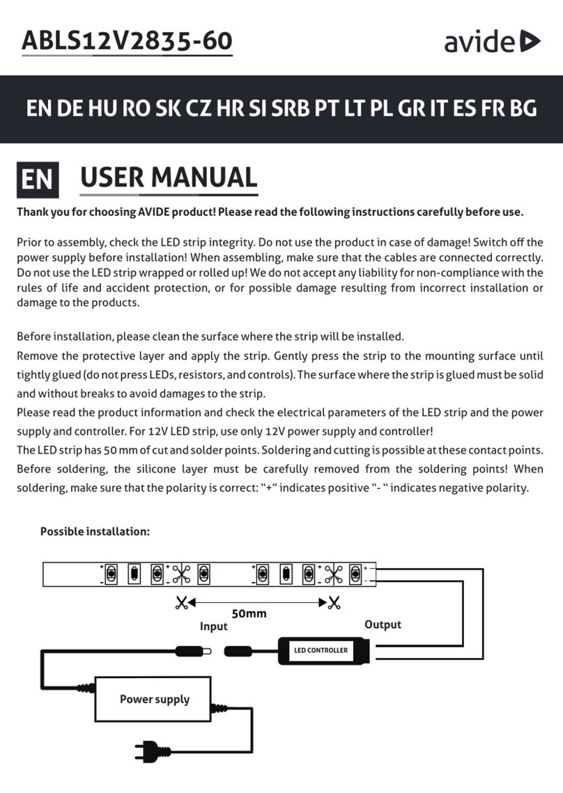 avide ABLS12V2835-60 User manual