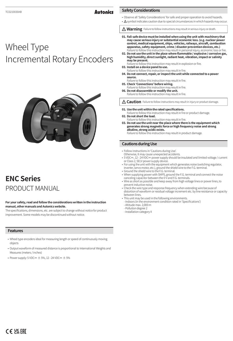 Autonics ENC Series product manual