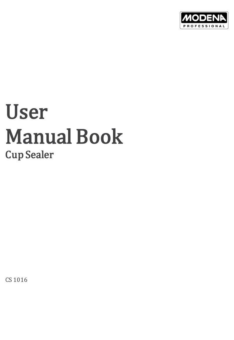 Modena CS 1016 Owner's manual