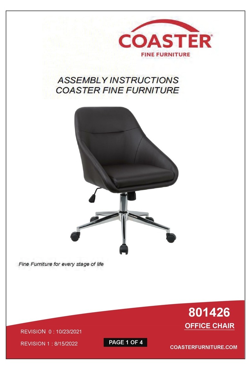 Coaster Jackman 801426 Assembly instructions Coaster Jackman 801426 Assembly instructions