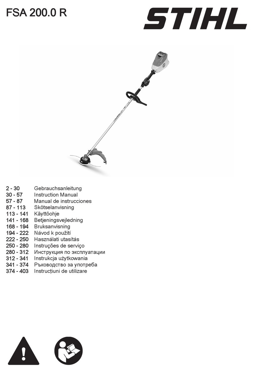 Stihl FSA 200.0 R User manual