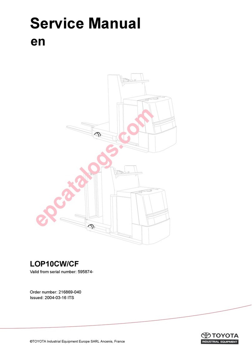 Toyota LOP10CW Service manual