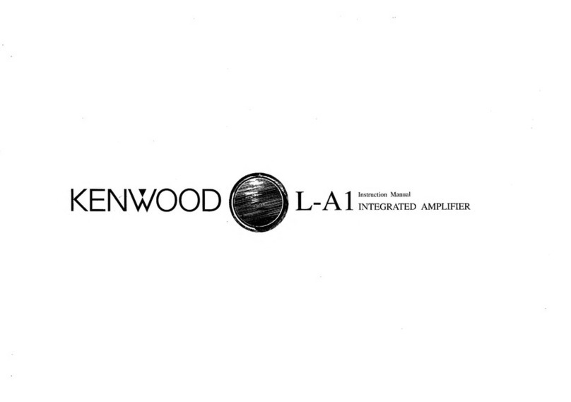 Kenwood L-A1 instruction manual