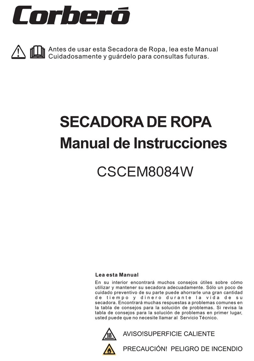 CORBERO CSCEM8084W User manual