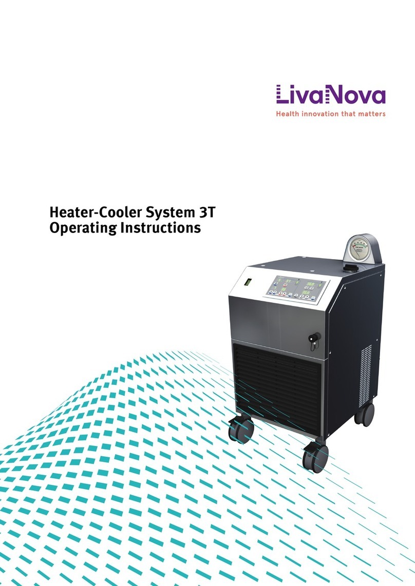 LivaNova 3T Heater-Cooler System operating instructions