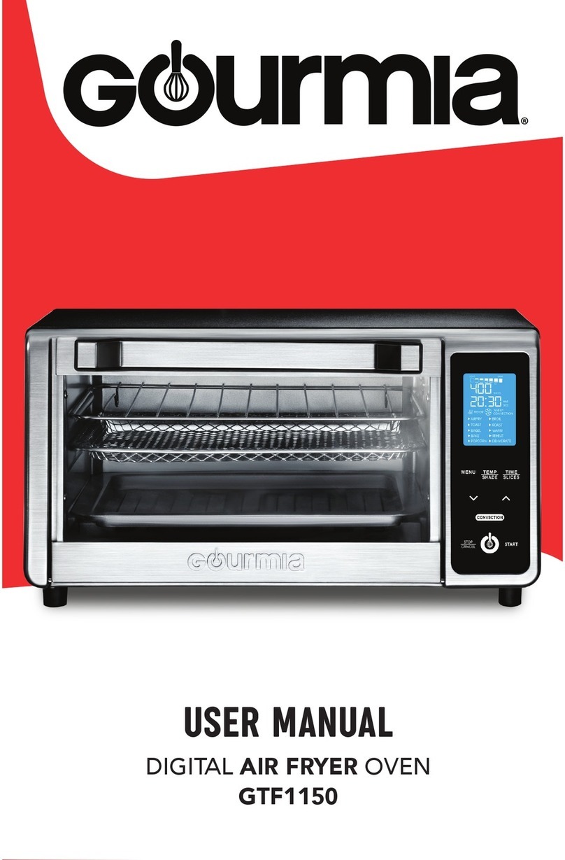 Gourmia GTF1150 user manual