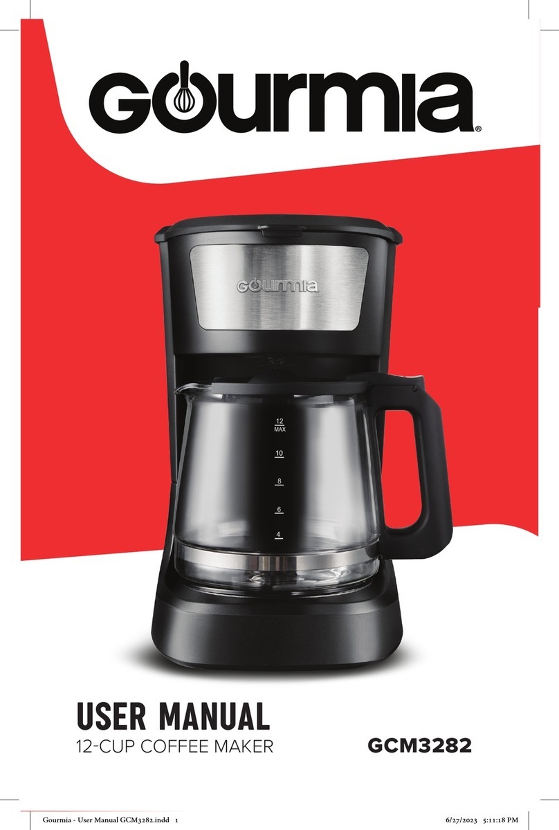 Gourmia GCM3282 User manual Gourmia GCM3282 User manual
