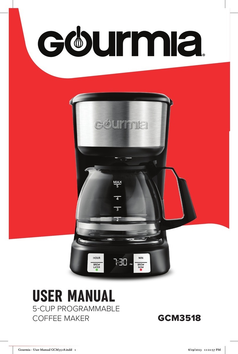 Gourmia GCM3518 User manual