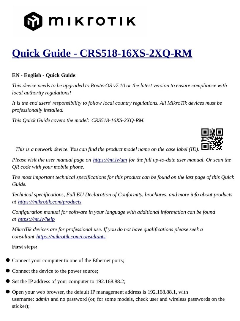 MikroTik CRS518-16XS-2XQ-RM quick guide