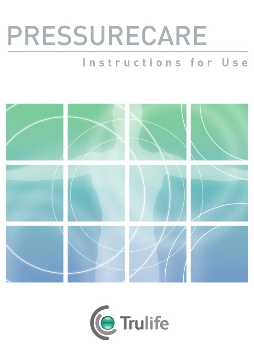 Trulife Pressurecare Oasis OA113 Instructions for use