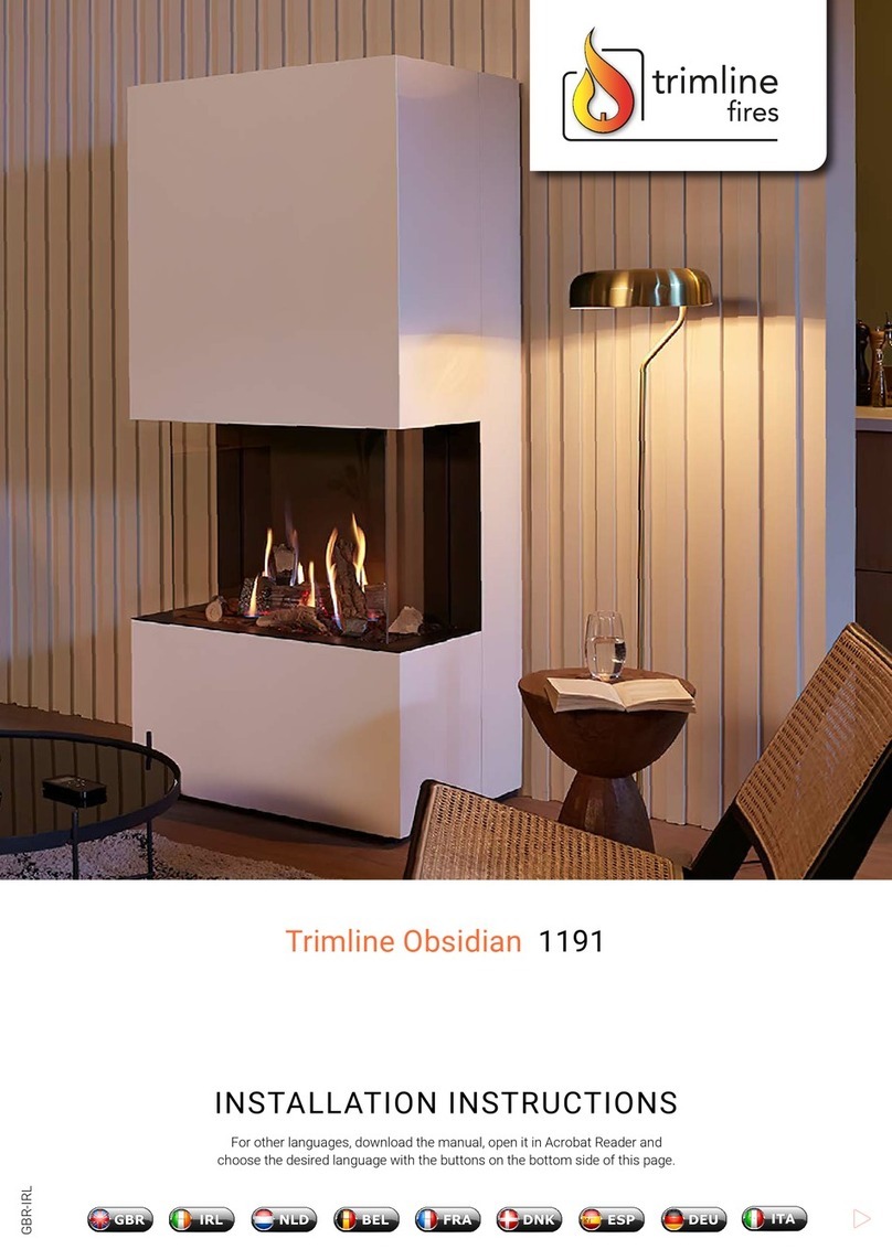 Trimline Obsidian 1191 installation instructions