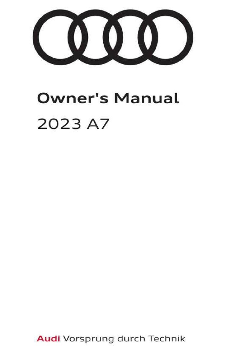 Audi A7 2023 User manual