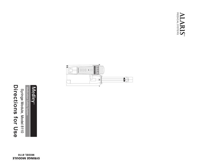 Alaris Medical Systems Medley 8110 Directions for use