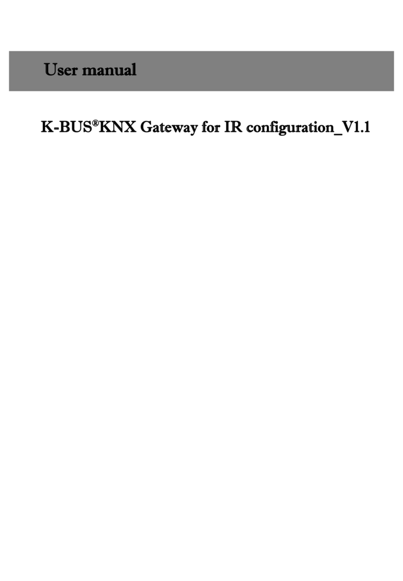 GVS K-BUS KNX/EIB User manual