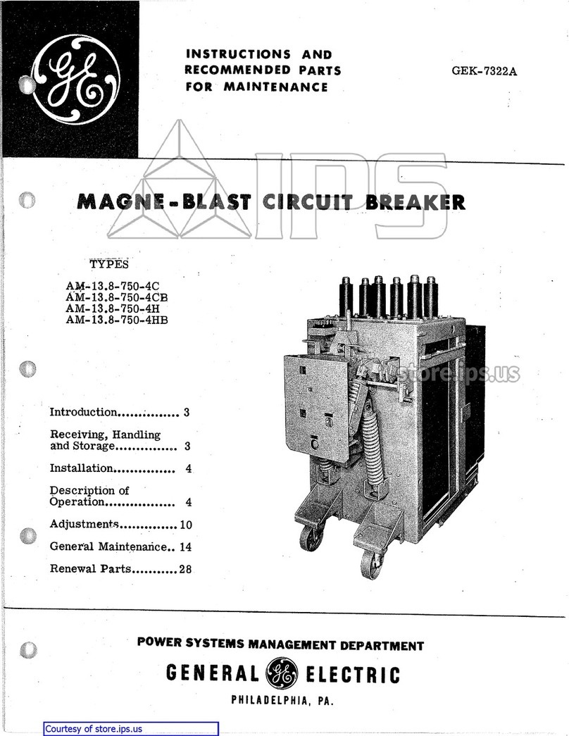 GE AM-13.8-750-4C User manual GE AM-13.8-750-4C User manual