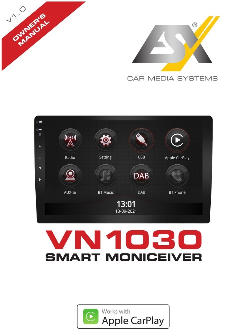 ESX VISION ANDROID Series User manual