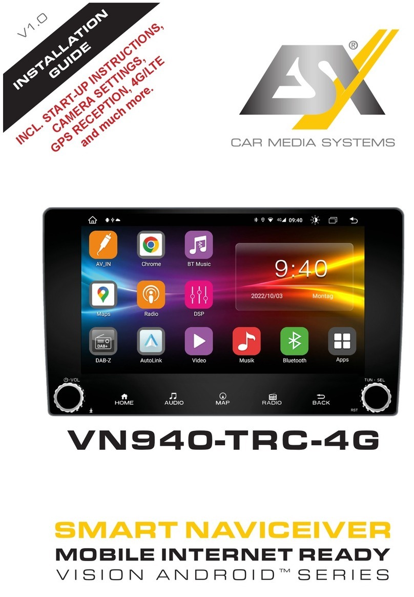 ESX VISION ANDROID Series installation guide