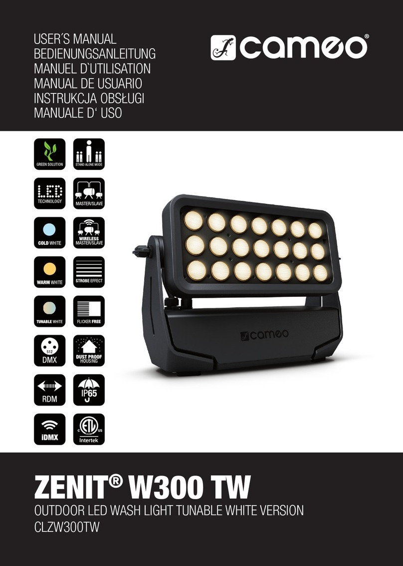 Cameo ZENIT W300 TW User manual