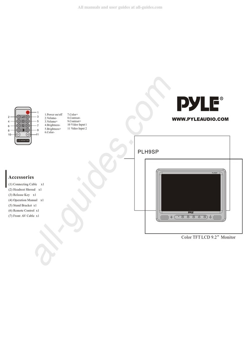 Pyle PLH9SP User manual