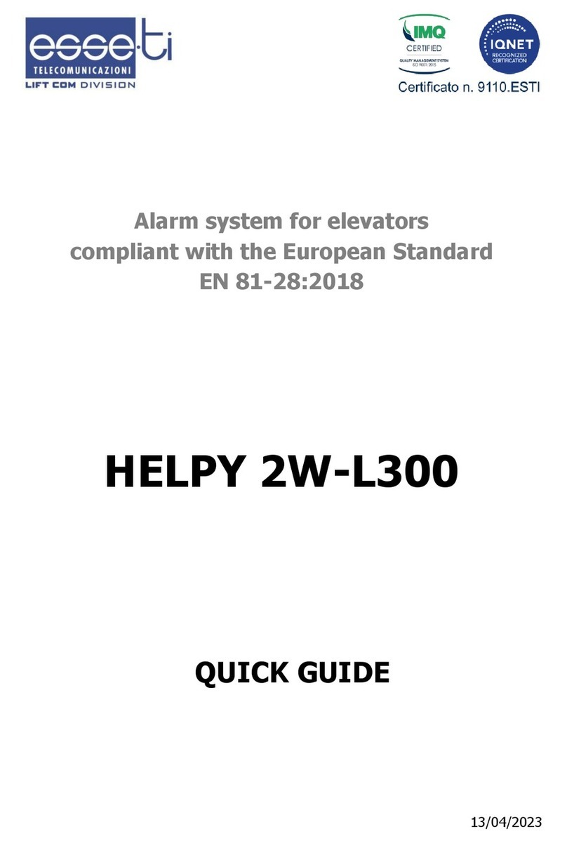 Esse-ti HELPY 2W-L300 quick guide