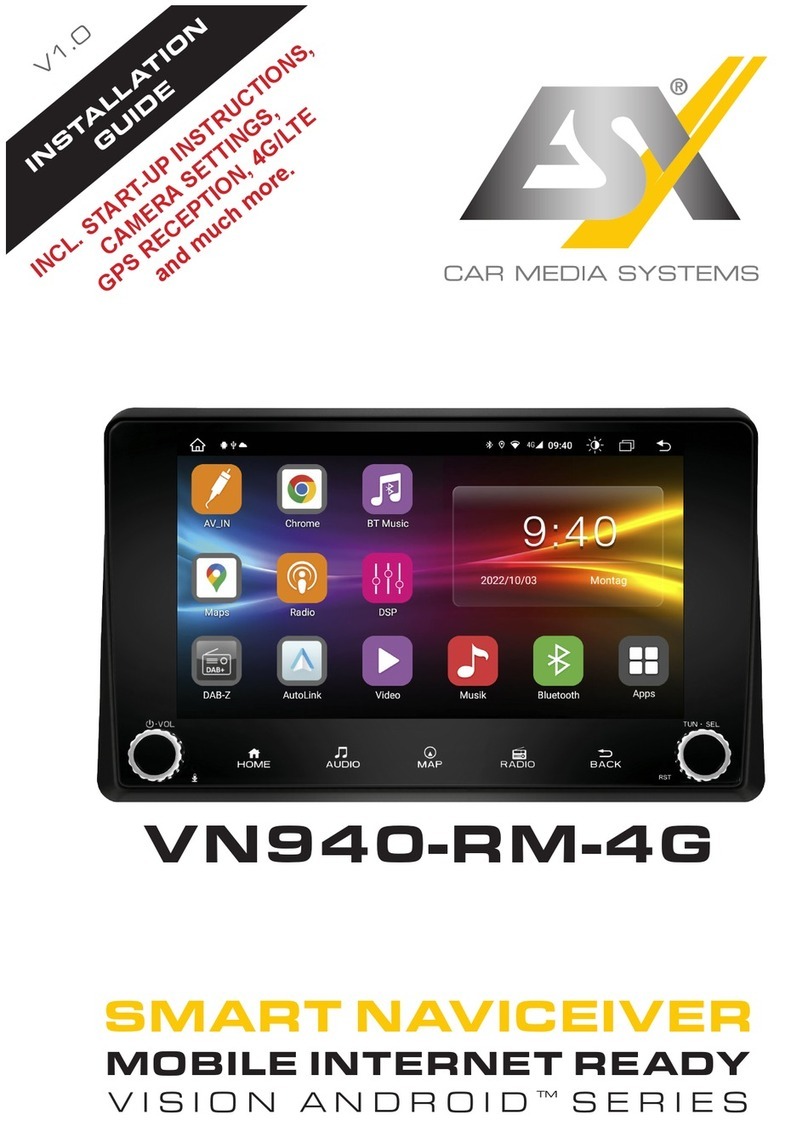 ESX VISION ANDROID Series installation guide