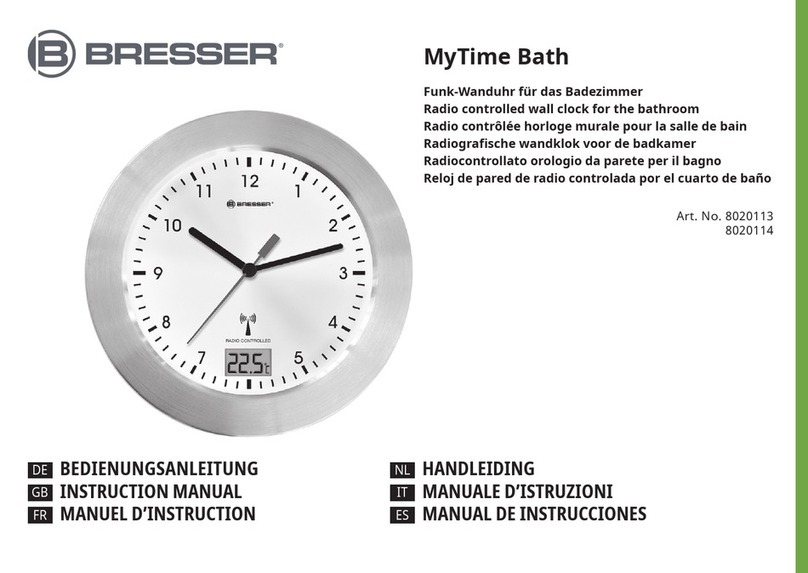 Bresser MyTime Bath User manual