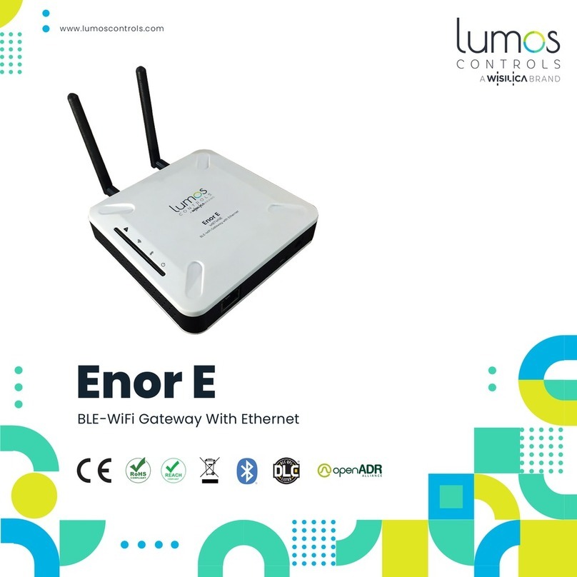 WiSilica lumos Enor E User manual