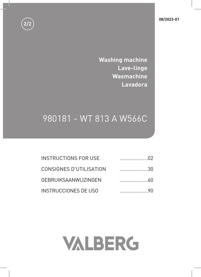 VALBERG WT 813 A W566C Instructions for use