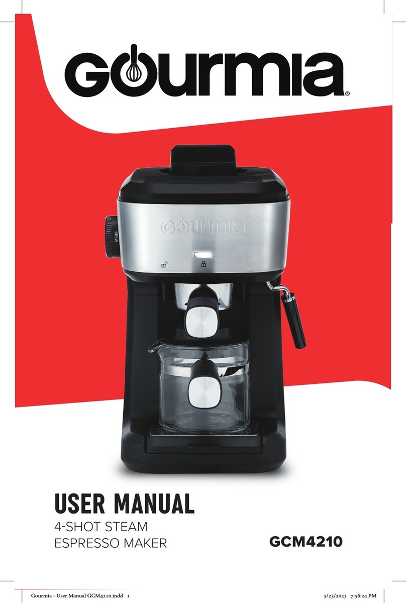 Gourmia GCM4210 User manual