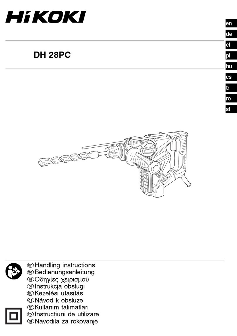 HIKOKI DH 28PC User manual