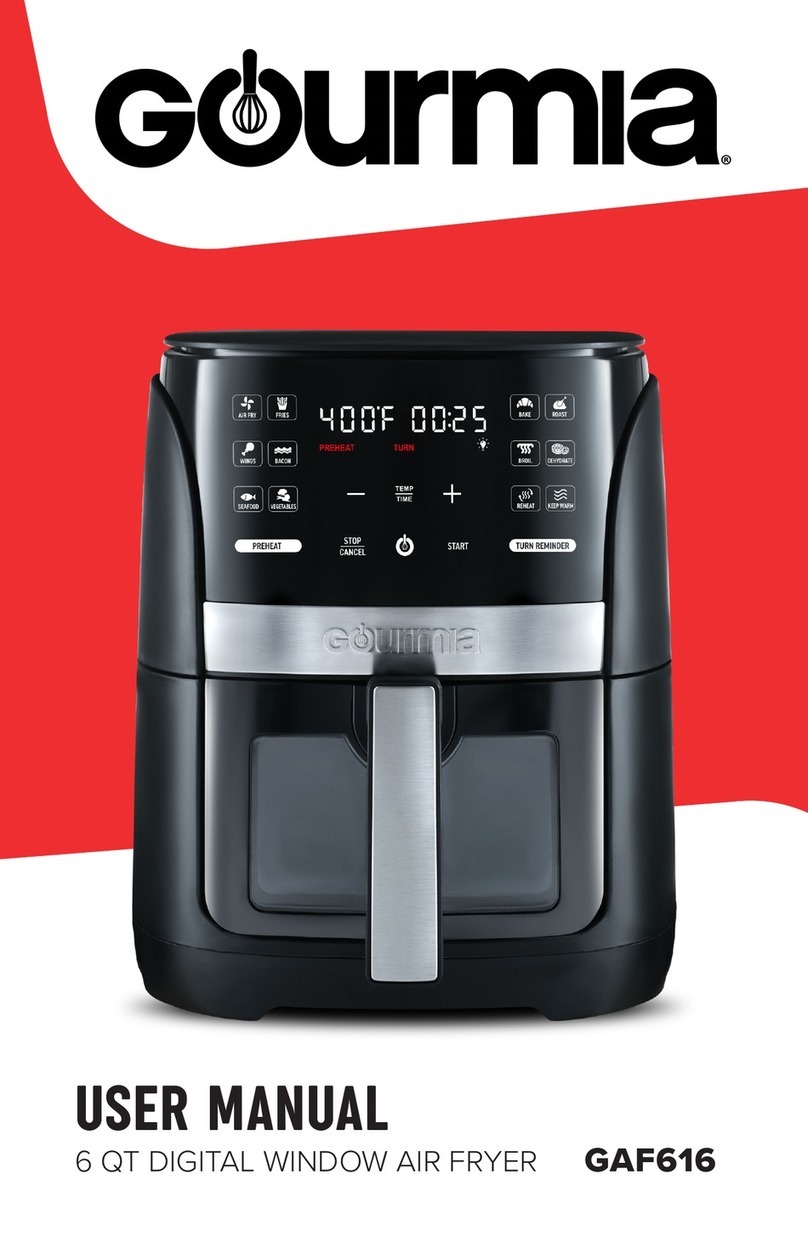 Gourmia GAF616 user manual