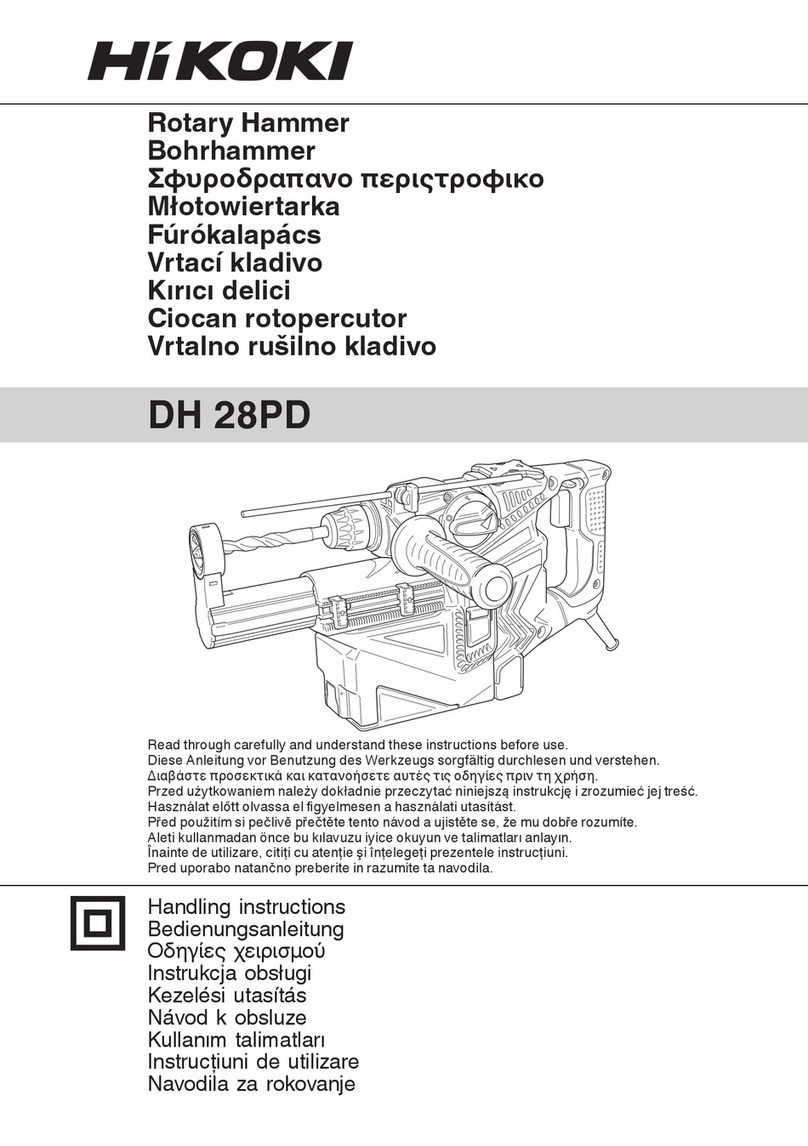 HIKOKI DH 28PD User manual