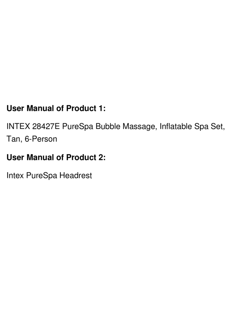 Intex PureSpa 28427E owner's manual